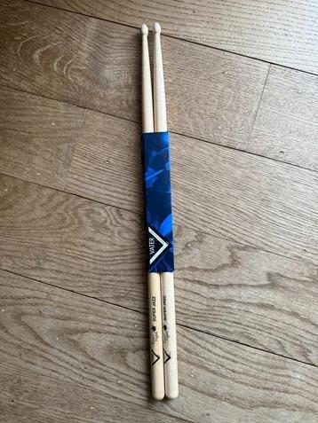 Drumstokken Vater Super Jazz Maple + 2 extra reserve stokken beschikbaar voor biedingen