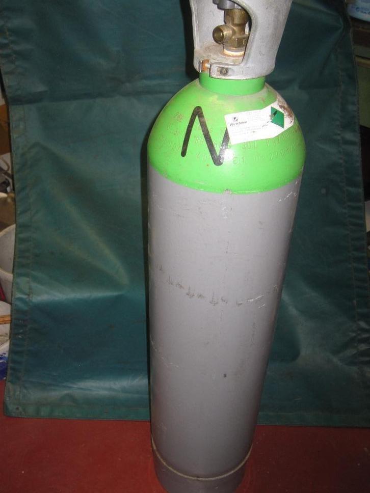 Gasfles voor halfautomaat, Doe-het-zelf en Bouw, Gereedschap | Lasapparaten, Gebruikt, Overige typen, Ophalen