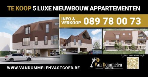 TE KOOP: nieuwbouw appartementen Opitter centrum 6% BTW, Immo, Huizen en Appartementen te koop, Provincie Limburg, Appartement