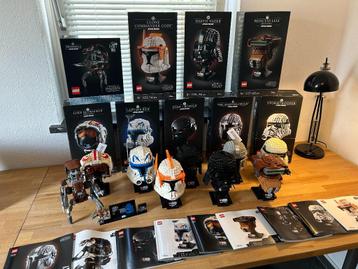 Lego Star Wars Helmet Collectie beschikbaar voor biedingen