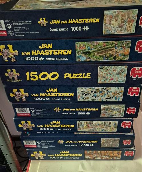 Puzzels Jan van Haasteren, Hobby en Vrije tijd, Denksport en Puzzels, Zo goed als nieuw, Ophalen