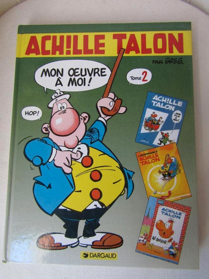 Humor met Achille Talon - Mijn eigen werk! Deel 2, Boeken, Stripverhalen, Zo goed als nieuw, Meerdere stripboeken, Ophalen of Verzenden