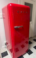 SMEG frigo ROOD, Ophalen, Gebruikt, Met vriesvak