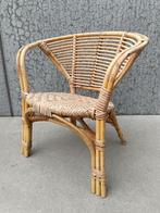 Vintage rotan stoel - kindermodel, Ophalen, Gebruikt, Overige typen