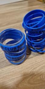 Voetbal Polsbandje rubber Club Brugge bandje 22 stuks, Verzamelen, Ophalen, Nieuw