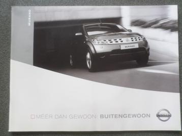 Nissan Murano NL 30P+DVD 12-2004 Brochure beschikbaar voor biedingen