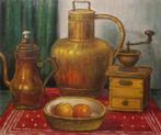 Urbain Gerlo (1897-1986): Stilleven 1974 (O/D, 68 x 58 cm), Antiquités & Art, Enlèvement ou Envoi