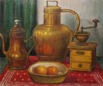 Urbain Gerlo (1897-1986): Stilleven 1974 (O/D, 68 x 58 cm), Antiek en Kunst, Ophalen of Verzenden