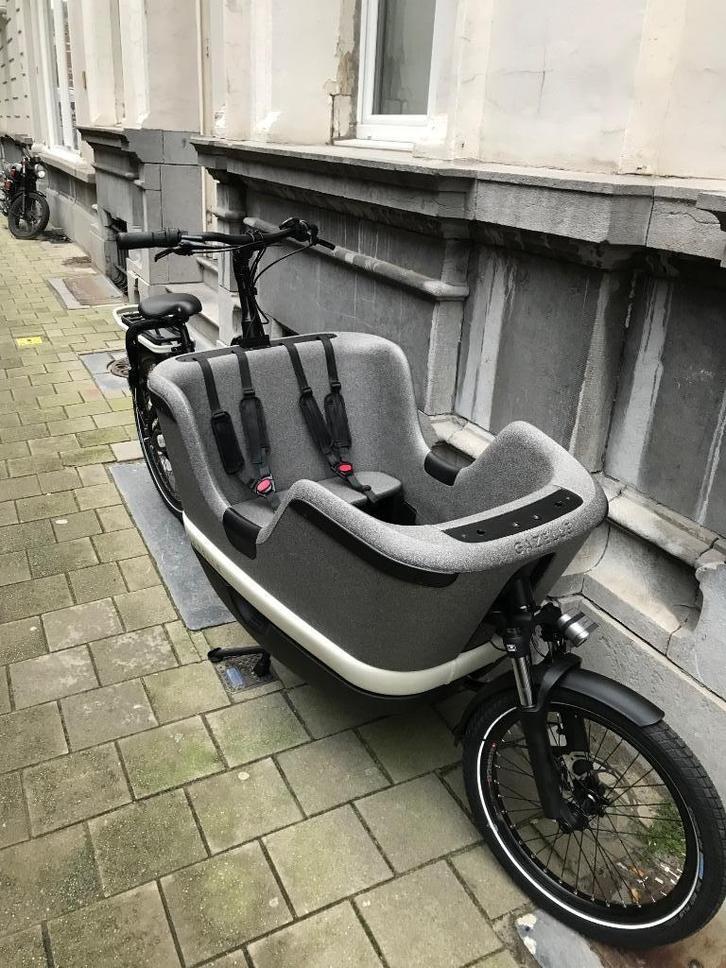 Bakfiets Gazelle Makki, Fietsen en Brommers, Fietsen | Bakfietsen, Zo goed als nieuw, Gazelle, 2 kinderen, Elektrisch, Ophalen