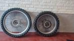 Set wielen Kawasaki kmx 125cc, Motoren, Gebruikt