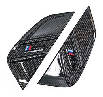 Carbon zijgrille air intake M4 set voorscherm nieuw BMW 4 se beschikbaar voor biedingen