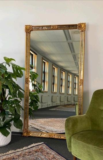 Miroir design Deknudt vintage XL 100 x 185 cm disponible aux enchères