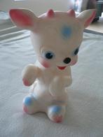 Ledraplastic Pieppop pieper lam bokje met olifantenstempel, Verzamelen, Ophalen of Verzenden, Overige figuren, Gebruikt, Beeldje of Figuurtje