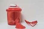 Tupperware™ « SuperSonic Chopper » large - TurboChef, Huis en Inrichting, Keuken | Tupperware, Verzenden, Nieuw, Rood, Bak of Kom