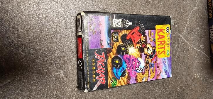 Atari Jaguar Karts in een doos, Games en Spelcomputers, Games | Atari, Gebruikt, Atari Jaguar, Ophalen of Verzenden