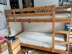 MYDAL stapelbed, Huis en Inrichting, Slaapkamer | Stapelbedden en Hoogslapers, Ophalen, Gebruikt, 90 cm, Tweepersoons