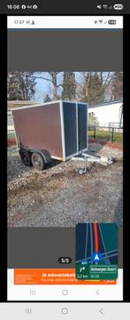 Gesloten aanhangwagen 2.50m L x 1.50m H x 1.30m B, Enlèvement