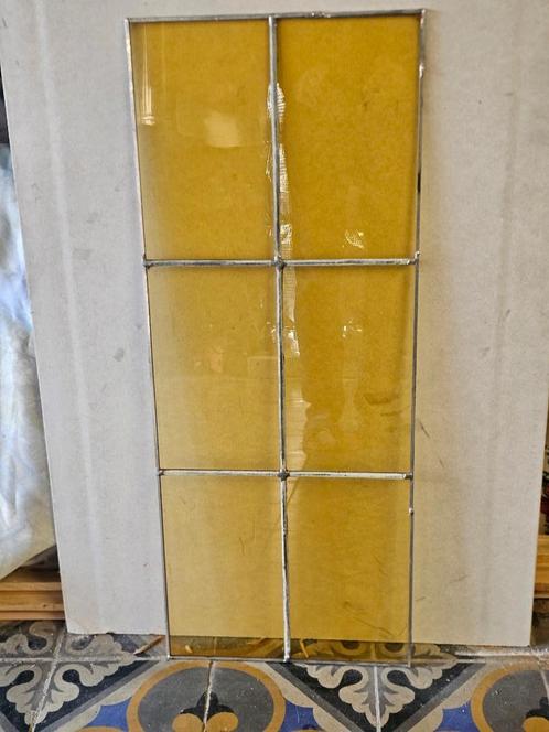 Vitrail, Doe-het-zelf en Bouw, Glas en Ramen, Gebruikt, Overige typen, Minder dan 80 cm, Minder dan 80 cm, Glas in lood, Ophalen