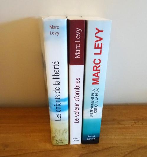 3 Livres de Marc Levy: 4.50€ pièce, ou 12€ pour le lot, Livres, Romans, Utilisé, Europe autre, Enlèvement ou Envoi