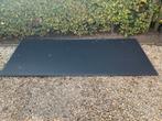 Glasplaat antraciet 220 x 100 gehard. Tafelblad., Doe-het-zelf en Bouw, Ophalen, Glasplaat