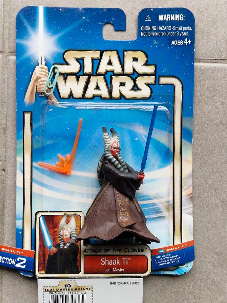 Star Wars Hasbro Shaak Ti Jedi Master #10 2002 figuur saga, Verzamelen, Star Wars, Zo goed als nieuw, Actiefiguurtje, Verzenden
