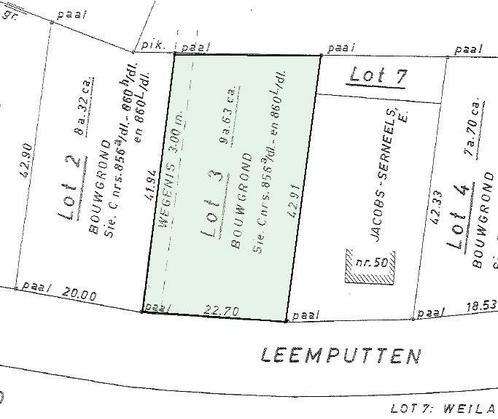 Grond te koop in Berlaar, Immo, Gronden en Bouwgronden, 500 tot 1000 m²