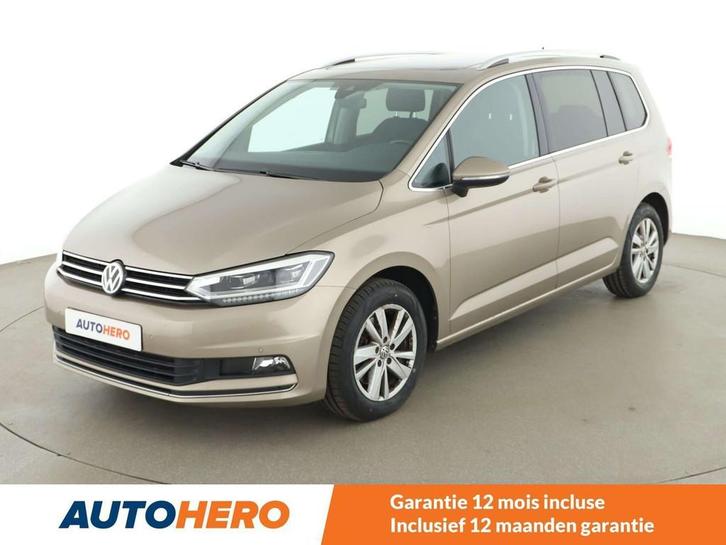 Volkswagen Touran 1.5 TSI ACT Highline BlueMotion (bj 2019), Auto's, Volkswagen, Te koop, Touran, ABS, Achteruitrijcamera, Adaptive Cruise Control