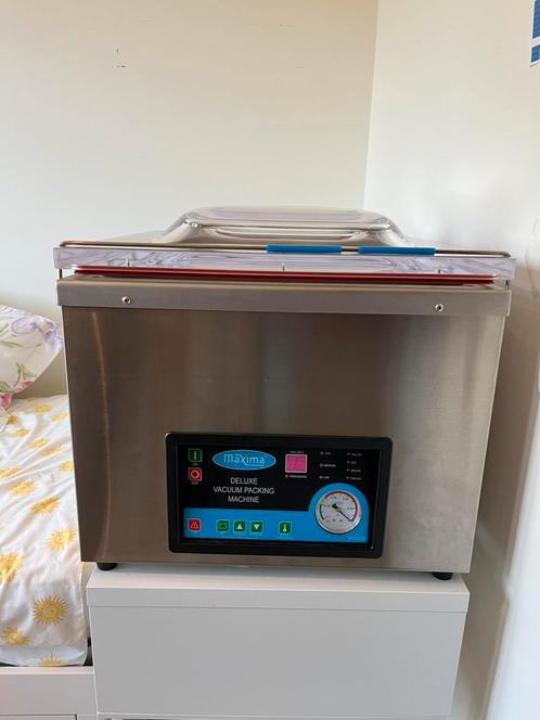 Maxima deluxe vacuüm machine (professioneel), Zakelijke goederen, Horeca | Keukenapparatuur, Inox Meubilair, Nieuw zonder verpakking