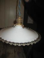 2 lichtpunten in glas antiek, Enlèvement ou Envoi