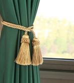 Gordijnkwast flosjes Set 8 handgemaakte decoratieve embrasse, Ophalen of Verzenden, Zo goed als nieuw