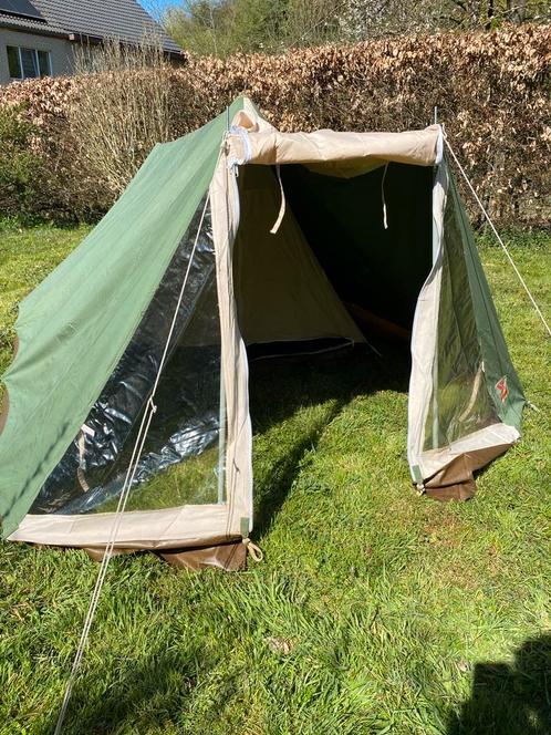 Vintage patrouille tent, Caravans en Kamperen, Tenten, tot en met 2, Gebruikt, Ophalen