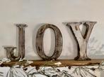 Flamant - J O Y - driedimensionale letters voor Kerst-deco, Ophalen of Verzenden, Zo goed als nieuw
