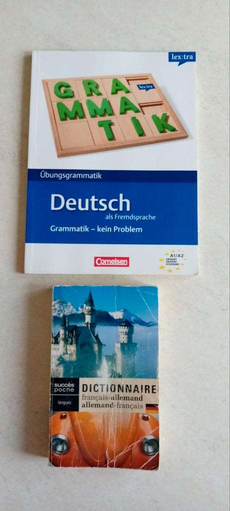 Frans/Duits woordenboek en grammatica notitieboek, bijvoorbe, Boeken, Taal | Duits, Zo goed als nieuw, Non-fictie, Ophalen of Verzenden