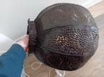 Abat-jour style "marocain" en métal noir, Ophalen, Marocain, 25 tot 50 cm, Zwart