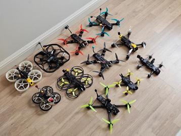 Diverse Fpv drones te koop Digitaal en analoog. beschikbaar voor biedingen