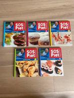 5 SOS Piet kookboeken (Nieuwstaat), Comme neuf, Enlèvement ou Envoi