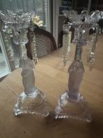 2 kristallen kandelaars., Enlèvement