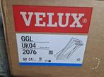 Velux NEUF blanc GGL UK04 134x98 + raccord + option pose, Gebruikt, Hout, Ophalen