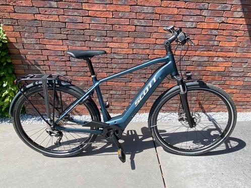 Elektrische fiets Scott, Fietsen en Brommers, Elektrische fietsen, Zo goed als nieuw, Overige merken, 51 tot 55 cm, 50 km per accu of meer