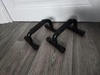 Push up bars/ opdruksteunen (Goede staat!), Ophalen of Verzenden, Gebruikt, Benen, Push-up steun
