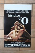 filmaffiche Histoire d'O 1975 filmposter, Verzamelen, Posters, Rechthoekig Staand, Ophalen of Verzenden, Zo goed als nieuw, A1 t/m A3