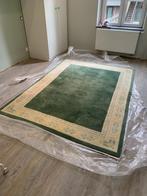 Iraan wollen tapijt, 200 cm of meer, Groen, 150 tot 200 cm, Rechthoekig