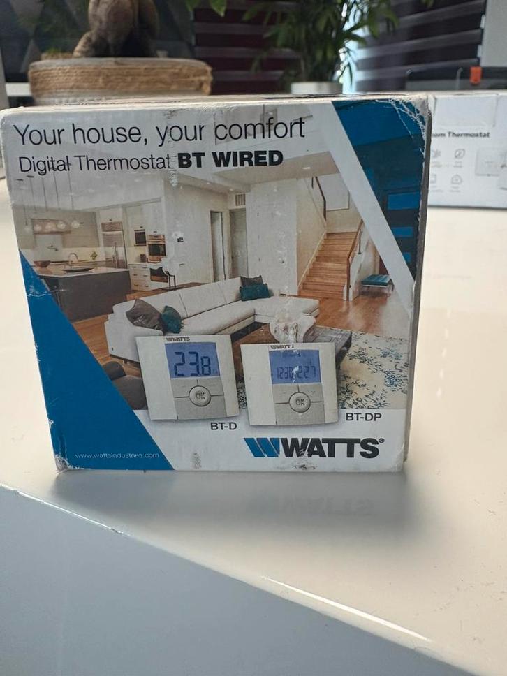 Thermostat watts digital BT WIRED, Bricolage & Construction, Thermostats, Neuf, Enlèvement