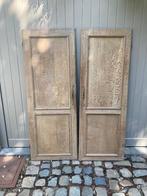 ANTIEKE GARDEROBEDEUREN voor kast, Ophalen, Gebruikt, Eikenhout, 50 tot 100 cm