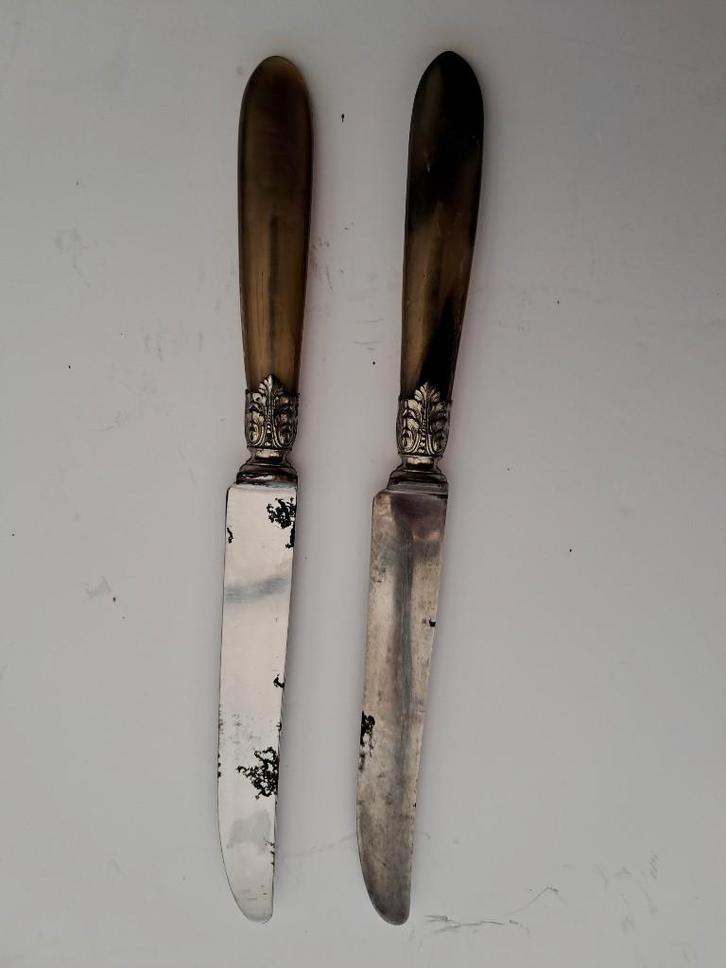 set de couteaux à beurre, Maison & Meubles, Cuisine | Couverts, Utilisé, Couverts en vrac, Autres matériaux, Enlèvement ou Envoi