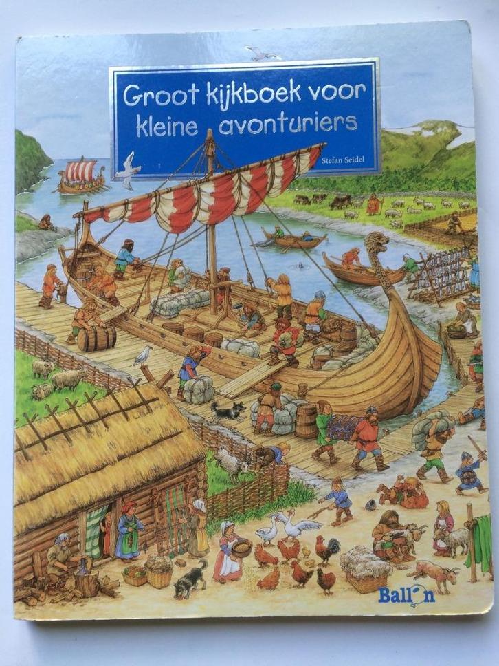 Groot kijkboek voor kleine avonturieris, Boeken, Kinderboeken | Kleuters, Gelezen, Fictie algemeen, 4 jaar, Jongen of Meisje, Ophalen of Verzenden