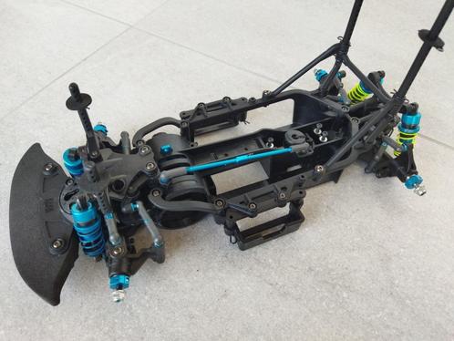 Tamiya M-07R m chassis, Hobby en Vrije tijd, Modelbouw | Radiografisch | Auto's, Gebruikt, Auto onroad, Elektro, Schaal 1:10, Ophalen of Verzenden
