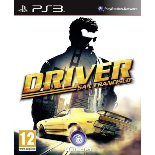 Driver San Francisco, Consoles de jeu & Jeux vidéo, Jeux | Sony PlayStation 3, Comme neuf, Course et Pilotage, 1 joueur, À partir de 12 ans