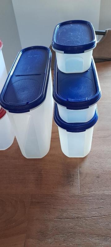 Ruimtespaarders e.a. Tupperware, Huis en Inrichting, Ophalen of Verzenden, Gebruikt, Wit