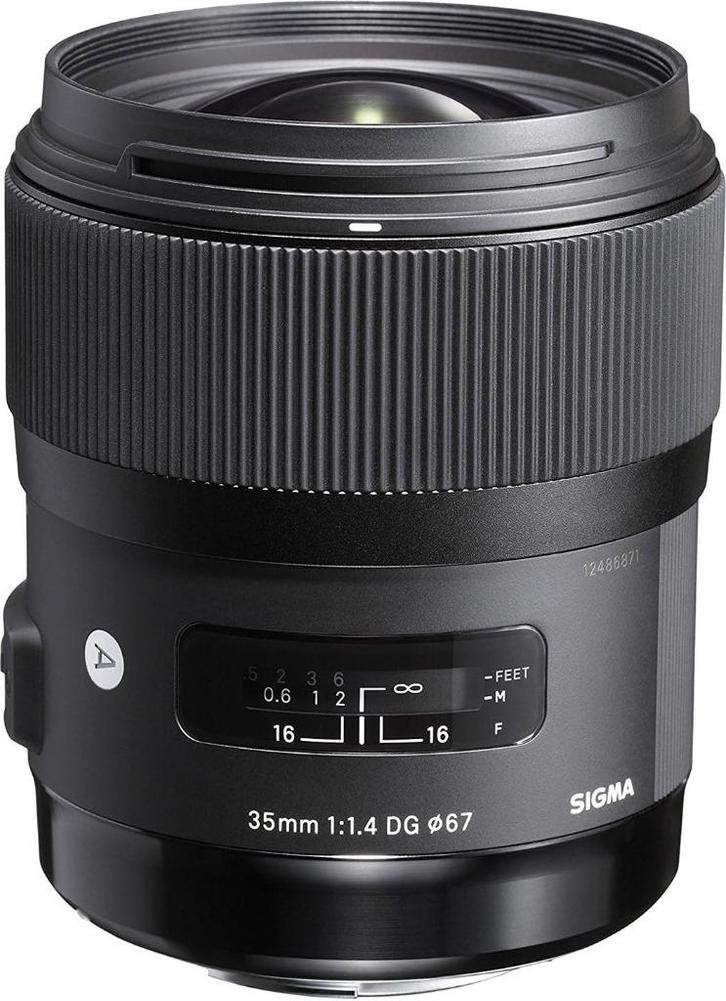 Sigma 35mm f/1, 4 DG HSM ART - Monture Nikon, Audio, Tv en Foto, Foto | Lenzen en Objectieven, Zo goed als nieuw, Groothoeklens